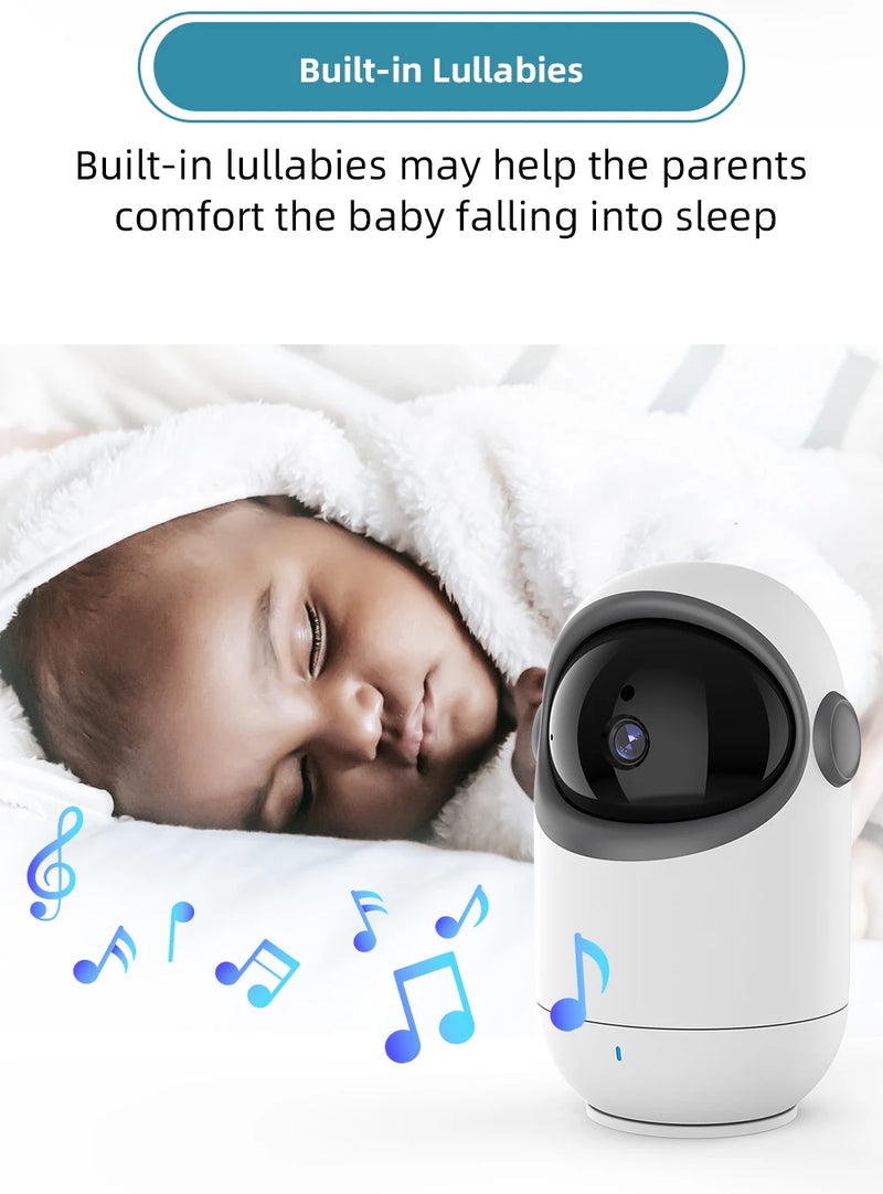 Babá eletrônica Vb801 Baby Monitor com 3.2 In Lcd