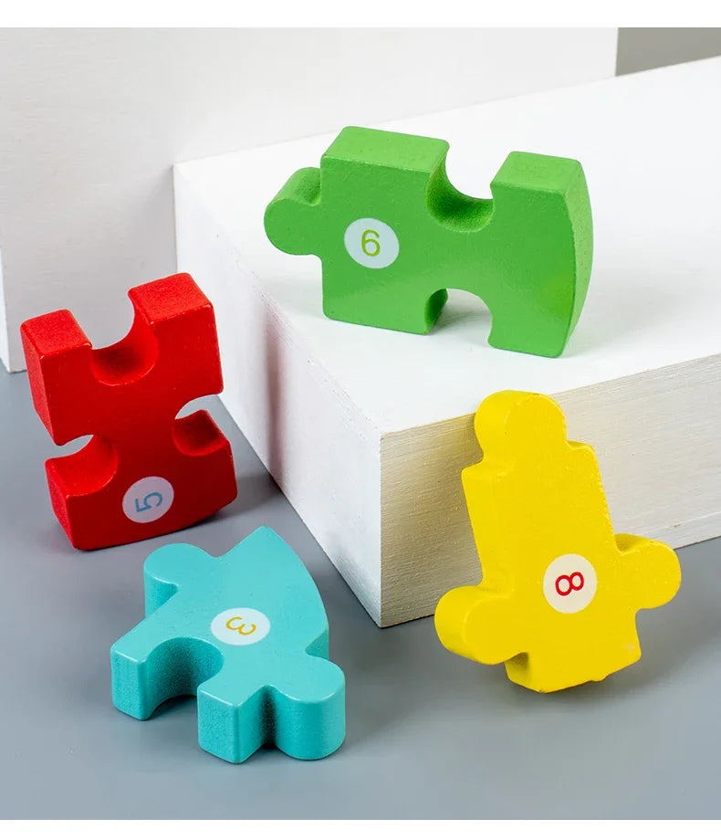 Puzzle 3D para crianças de 2 a 4 anos formas de trânsito para crianças, quebra-cabeças de madeira de animais, brinquedos montessorianos para crianças, desenvolvimento na primeira infância, estéreo