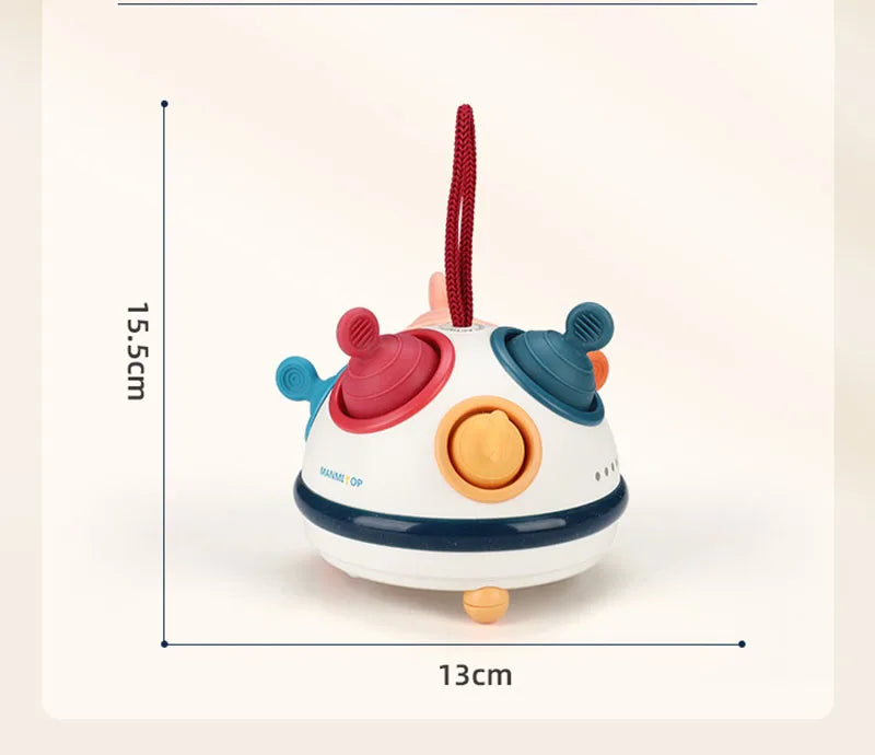 Atividade interativa Pop Up Toy para bebês, Jogos de desenvolvimento, Montessori, Brinquedo educativo